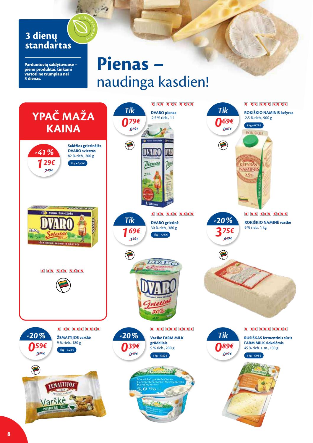 Maxima kaininis leidinys akcijos nuo 
  2021-01-12 iki 
  2021-01-18 | Leidinukas.lt puslapis 8
