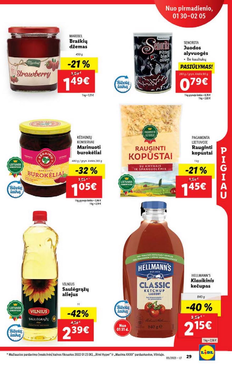Ldil maisto leidinys akcijos nuo 
  2023-01-30 iki 
  2023-02-06 | Leidinukas.lt puslapis 29