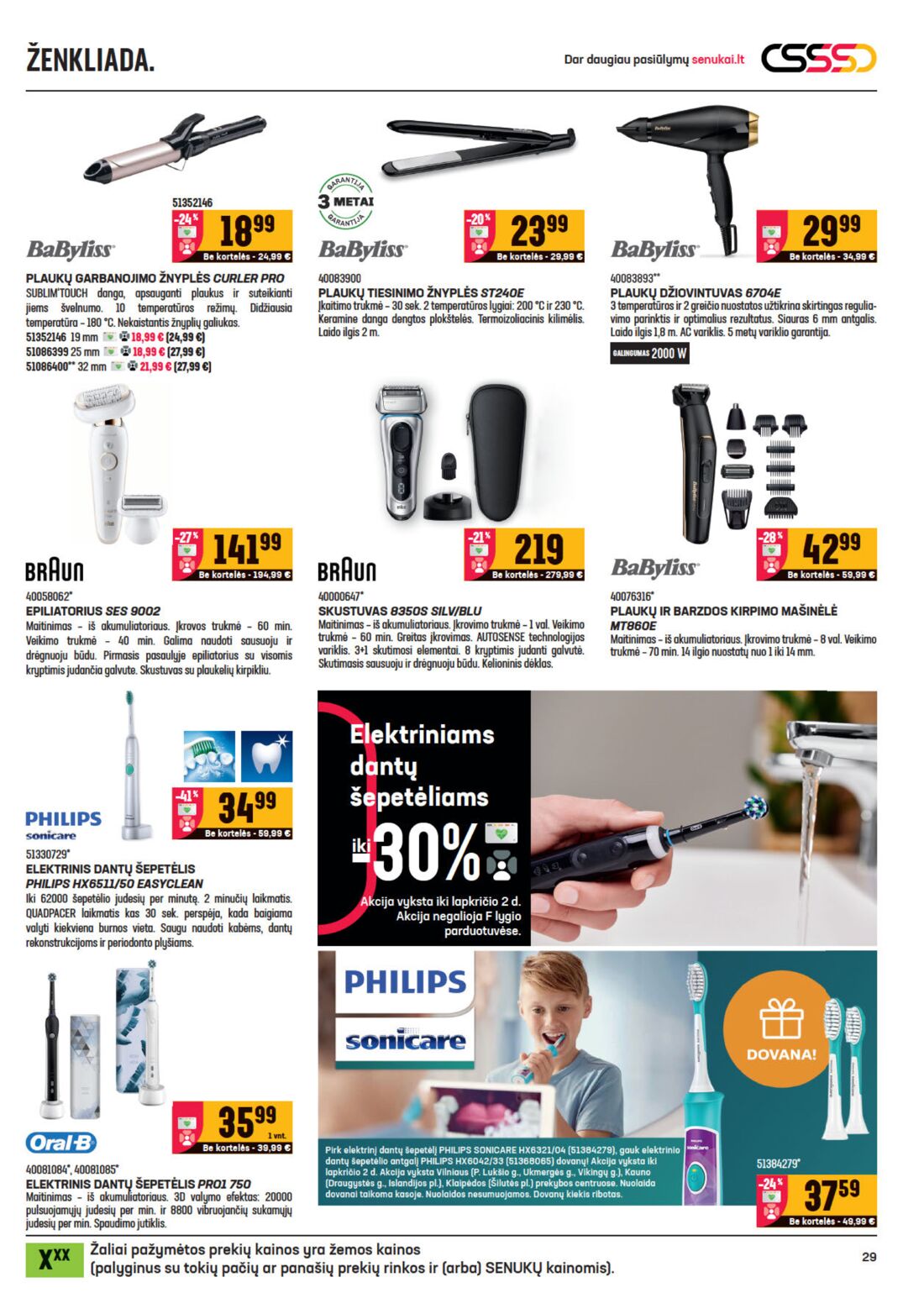 Senukai reklaminis leidinys akcijos nuo 
  2020-10-07 iki 
  2020-11-02 | Leidinukas.lt puslapis 29