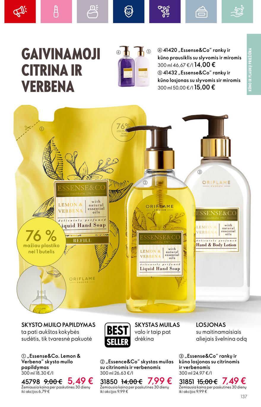 Oriflame katalogas akcijos nuo 
  2023-08-23 iki 
  2023-09-12 | Leidinukas.lt puslapis 137