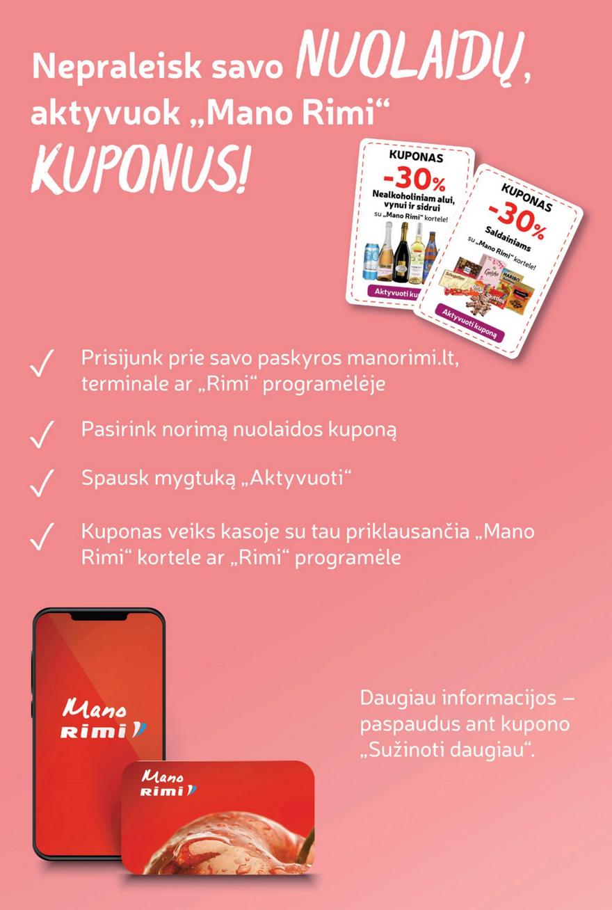 Rimi savaitinis leidinys akcijos nuo 
  2023-08-08 iki 
  2023-08-14 | Leidinukas.lt puslapis 15