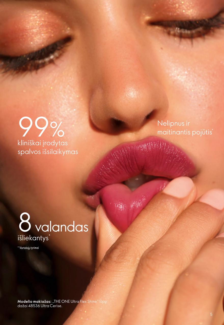 Oriflame katalogas akcijos nuo 
  2026-07-15 iki 
  2026-08-04 | Leidinukas.lt puslapis 5