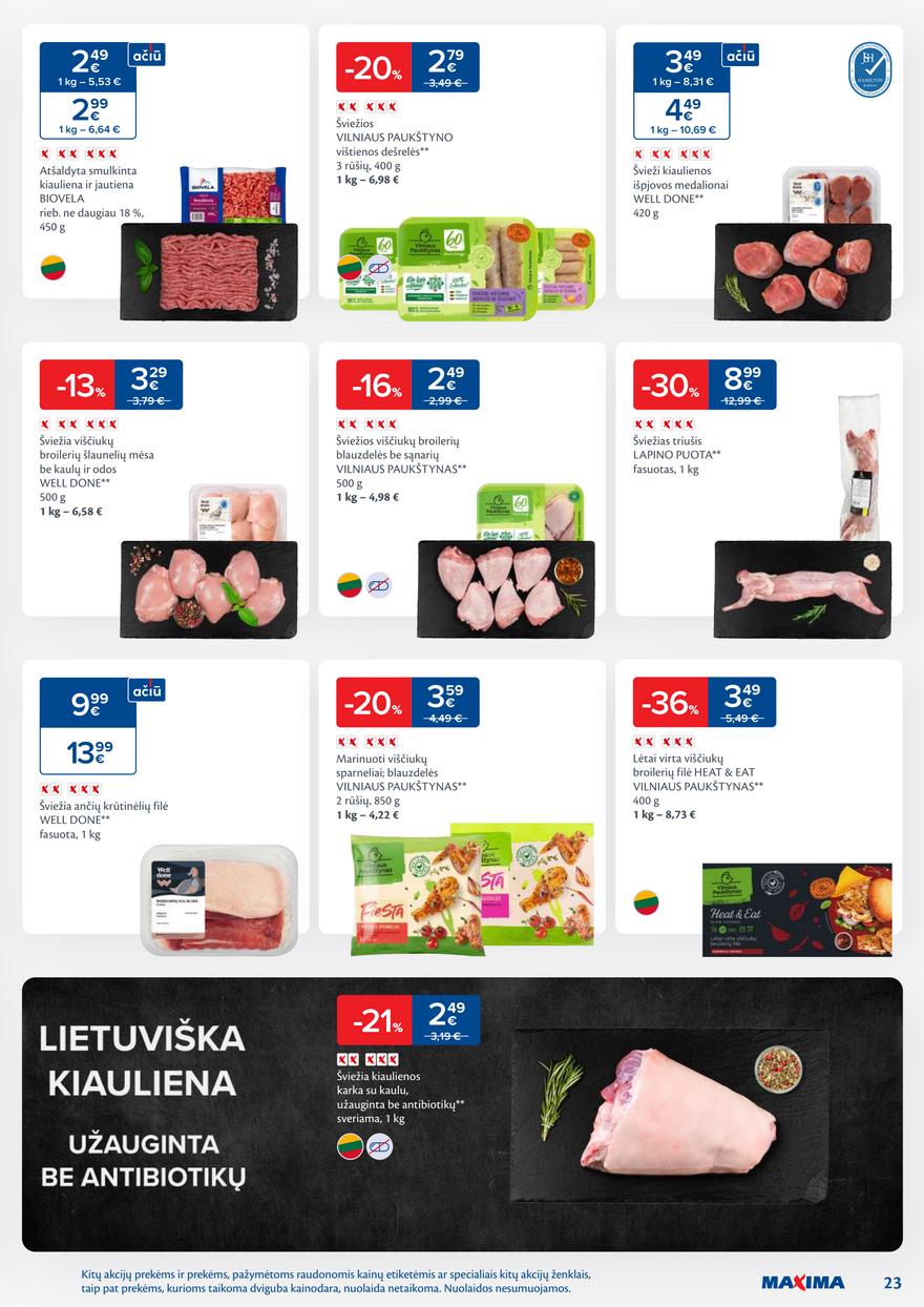 Maxima leidinukas akcijos nuo 
  2025-11-11 iki 
  2025-11-17 | Leidinukas.lt puslapis 23