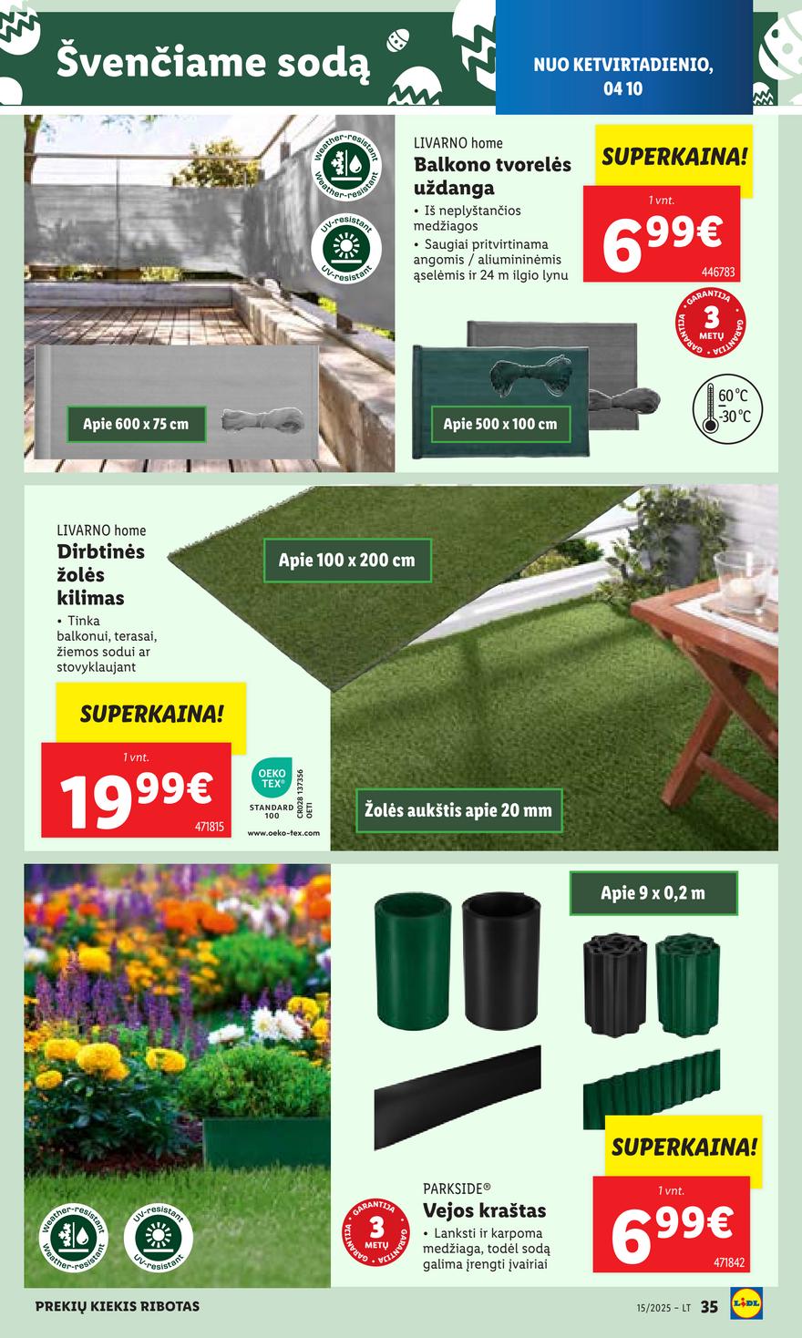 Lidl ne maisto leidinys akcijos nuo 
  2025-04-07 iki 
  2025-04-13 | Leidinukas.lt puslapis 35