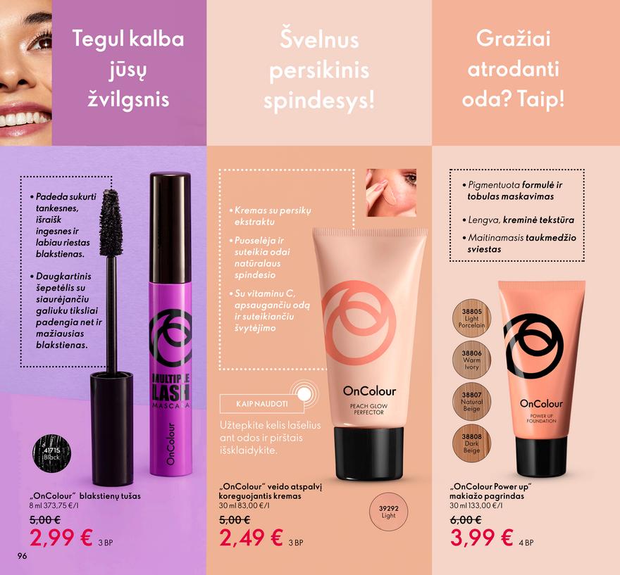Oriflame katalogas akcijos nuo 
  2022-01-01 iki 
  2022-01-31 | Leidinukas.lt puslapis 96