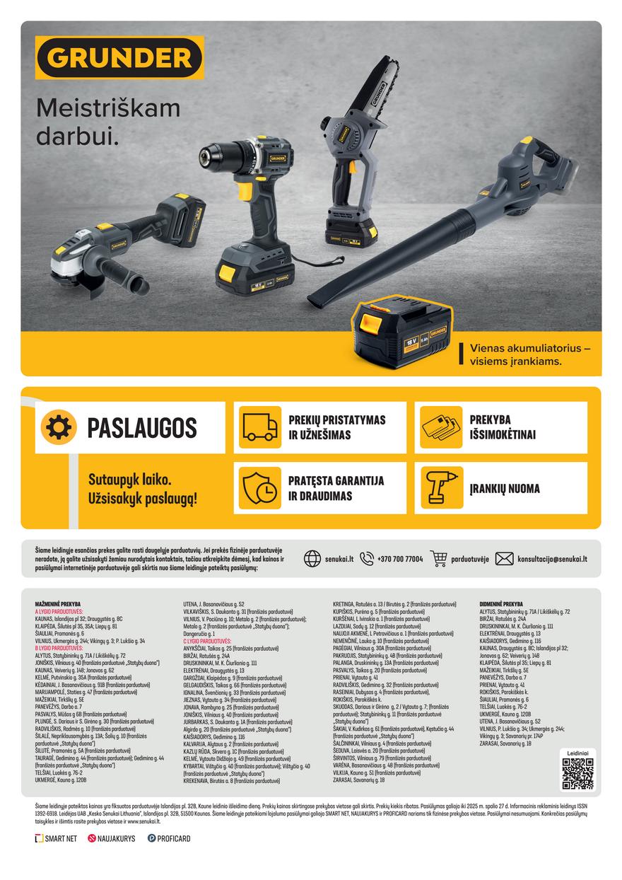 Senukai leidinys akcijos nuo 
  2025-09-17 iki 
  2025-09-27 | Leidinukas.lt puslapis 48