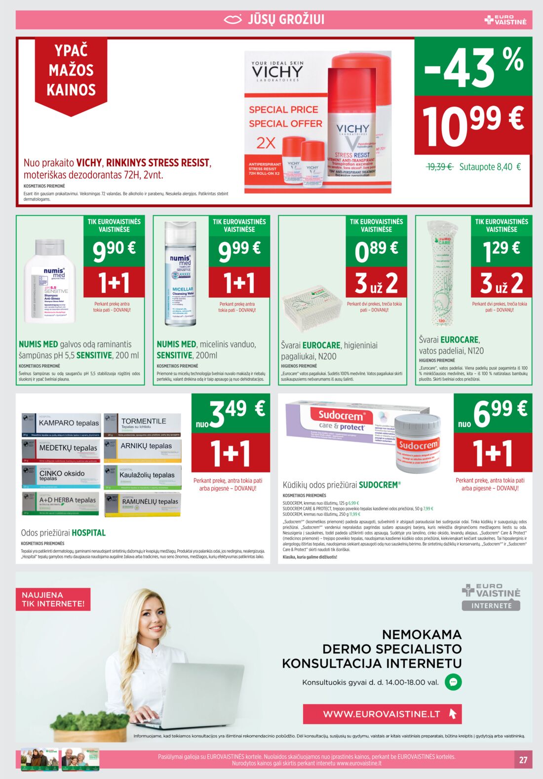 Euro vaistinė leidinys akcijos nuo 
  2019-10-01 iki 
  2019-10-31 | Leidinukas.lt puslapis 27