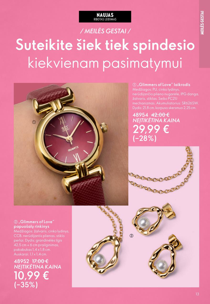 Oriflame katalogas akcijos nuo 
  2026-01-28 iki 
  2026-02-17 | Leidinukas.lt puslapis 13