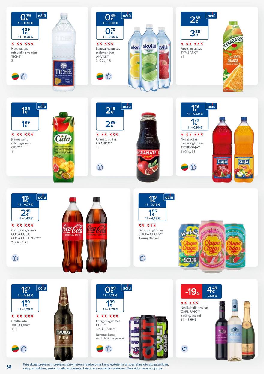 Maxima savaitinis leidinys 29 akcijos nuo 
  2025-07-15 iki 
  2025-07-21 | Leidinukas.lt puslapis 38