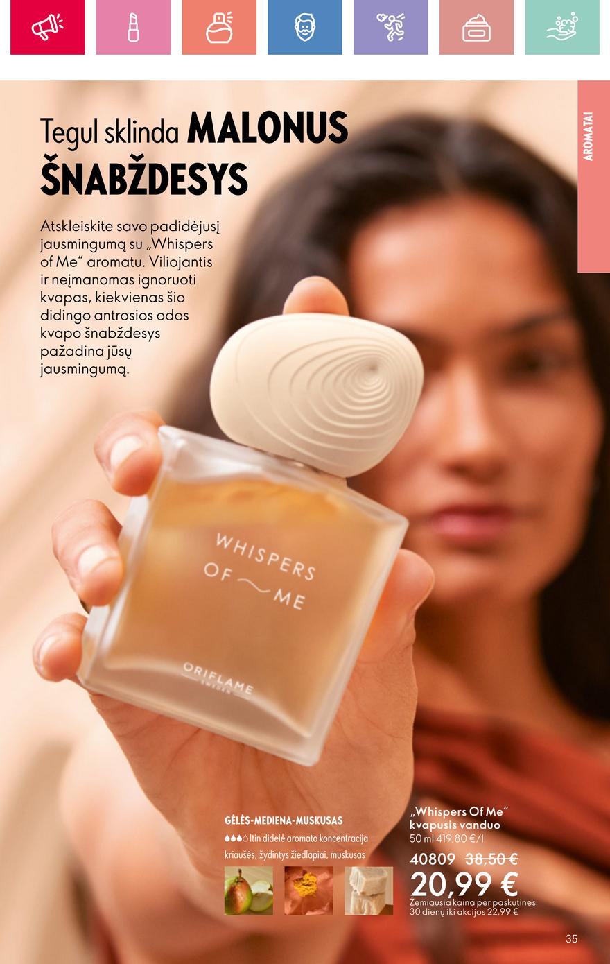 Oriflame katalogas akcijos nuo 
  2025-03-30 iki 
  2025-04-19 | Leidinukas.lt puslapis 35