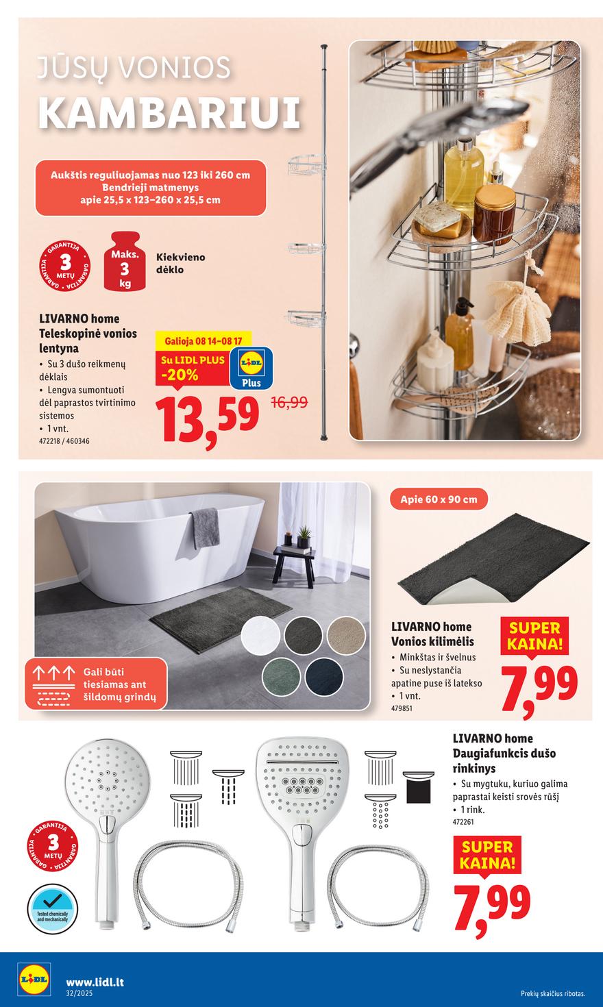 Lidl leidinys akcijos nuo 
  2025-08-11 iki 
  2025-08-17 | Leidinukas.lt puslapis 36