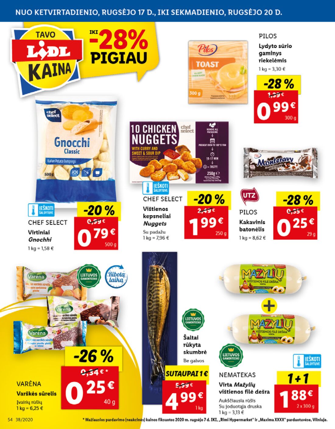Lidl savaitinis leidinys akcijos nuo 
  2020-09-14 iki 
  2020-09-20 | Leidinukas.lt puslapis 54