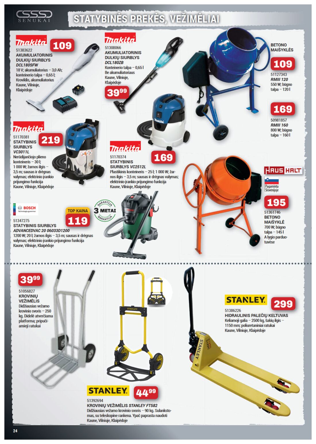Senukai reklaminis leidinys akcijos nuo 
  2019-09-12 iki 
  2019-09-28 | Leidinukas.lt puslapis 24