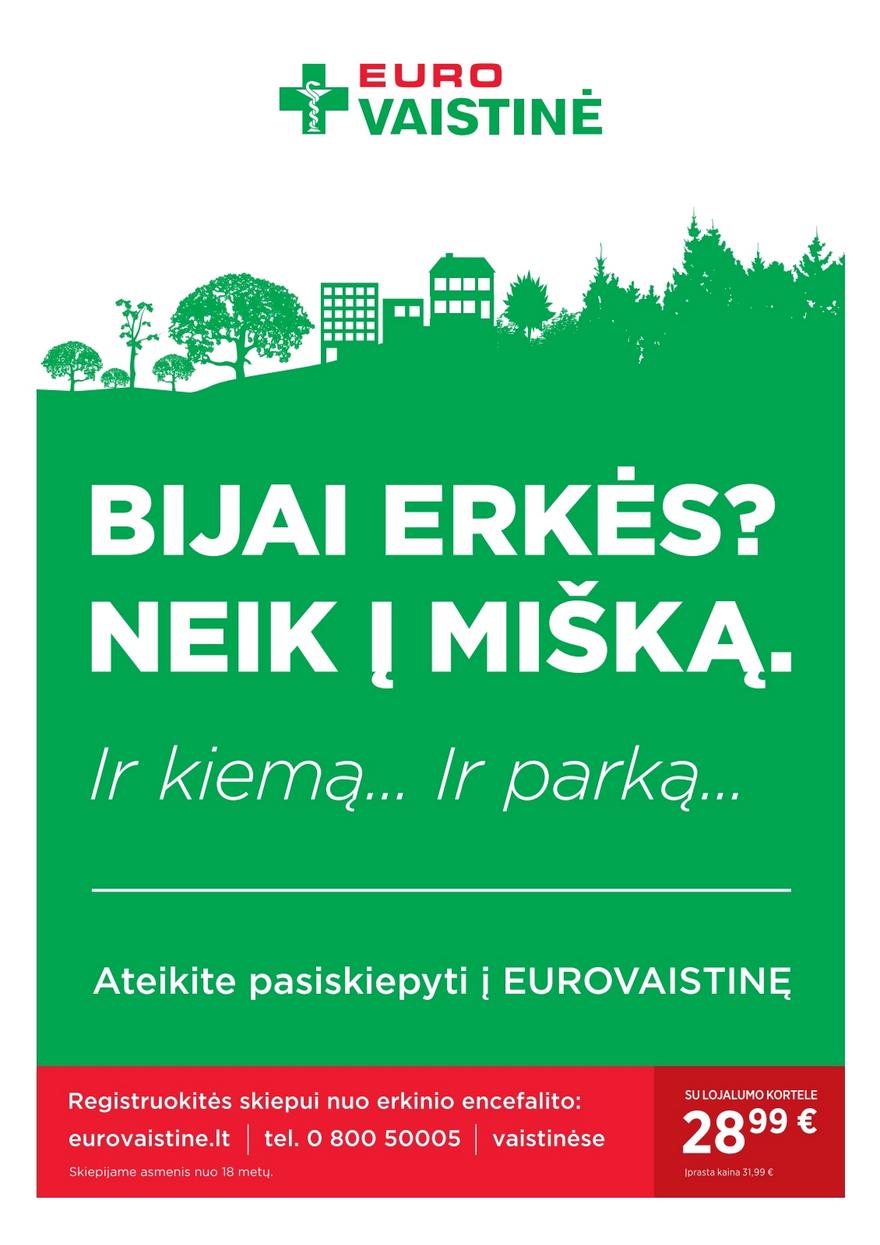 Euro vaistinė katalogas akcijos nuo 
  2026-04-01 iki 
  2026-04-30 | Leidinukas.lt puslapis 25