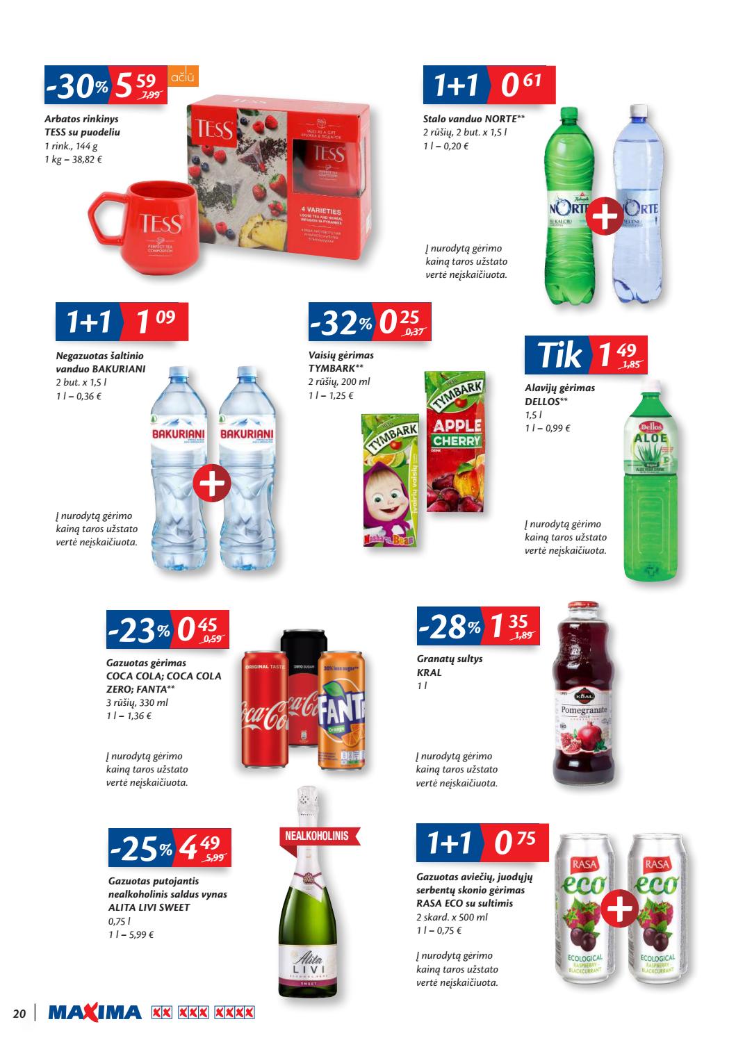 Maxima kaininis leidinys akcijos nuo 
  2019-11-21 iki 
  2019-12-04 | Leidinukas.lt puslapis 20