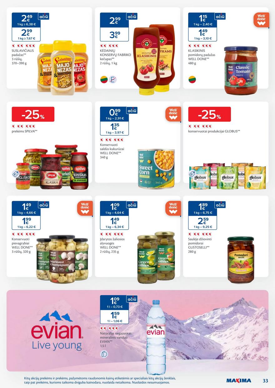 Maxima savaitinis leidinys 35 akcijos nuo
2024-08-27 iki
2024-09-02 | Leidinukas.lt puslapis 33