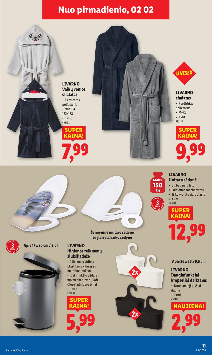 Lidl leidinys akcijos nuo 
  2026-02-02 iki 
  2026-02-08 | Leidinukas.lt puslapis 11
