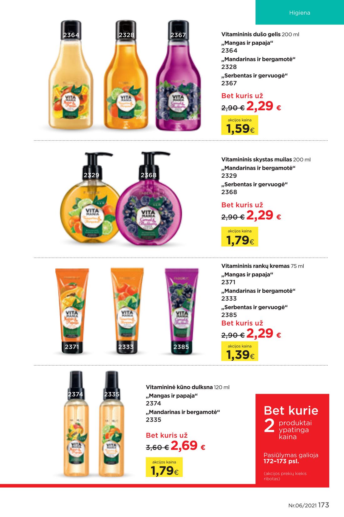 Faberlic katalogas akcijos nuo 
  2021-04-12 iki 
  2021-05-02 | Leidinukas.lt puslapis 173