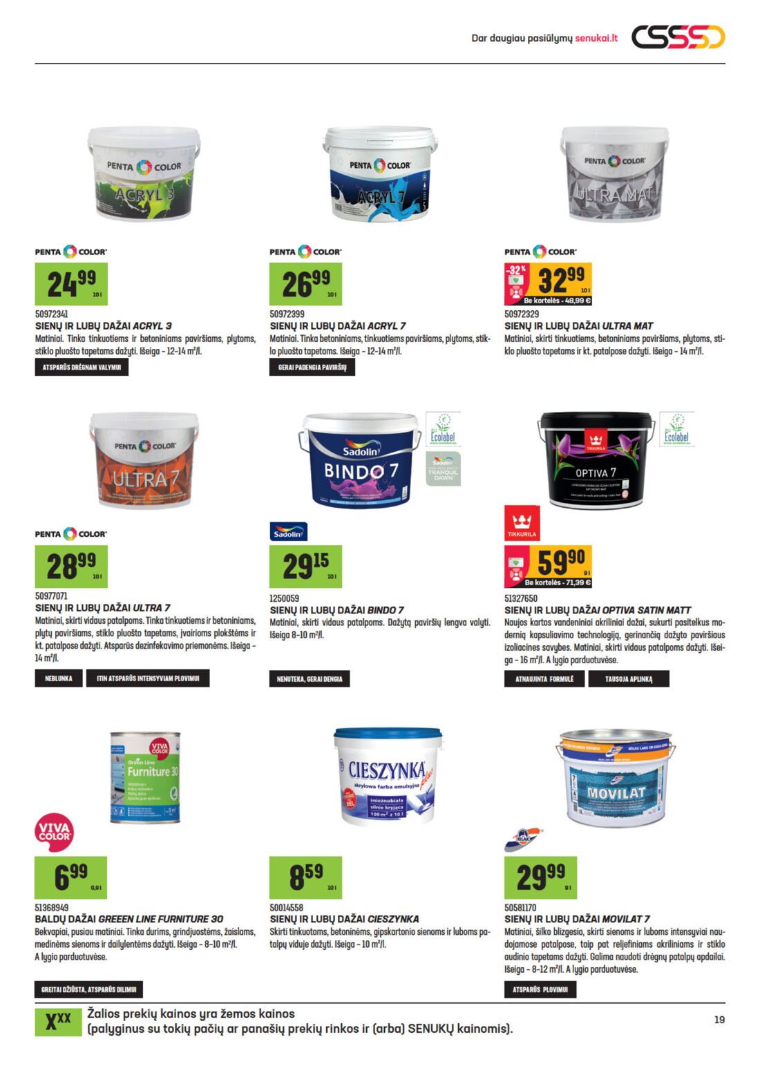 Senukai reklaminis leidinys akcijos nuo 
  2020-09-02 iki 
  2020-09-21 | Leidinukas.lt puslapis 19