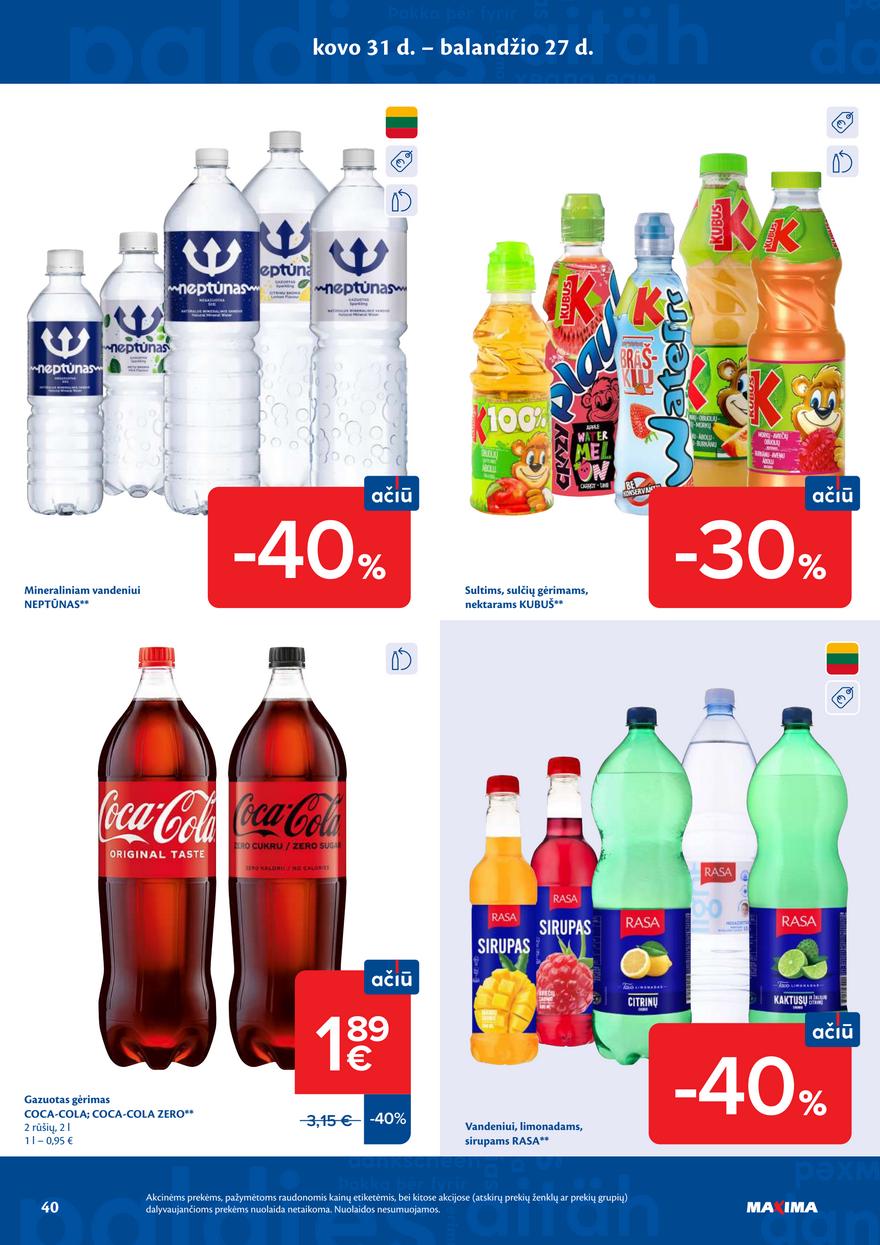 Maxima leidinys akcijos nuo 
  2026-04-21 iki 
  2026-04-27 | Leidinukas.lt puslapis 40