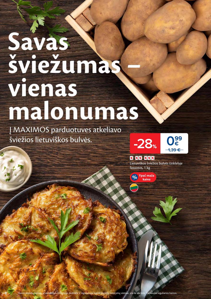 Maxima savaitinis leidinys akcijos nuo
2025-06-24 iki
2025-06-30 | Leidinukas.lt puslapis 8