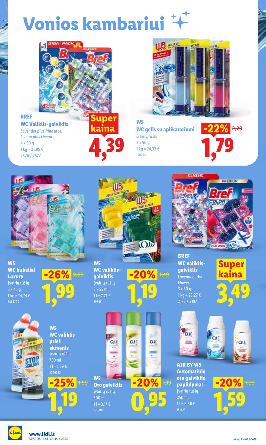 Lidl leidinys akcijos nuo 
  2026-06-01 iki 
  2026-06-07 | Leidinukas.lt puslapis 32
