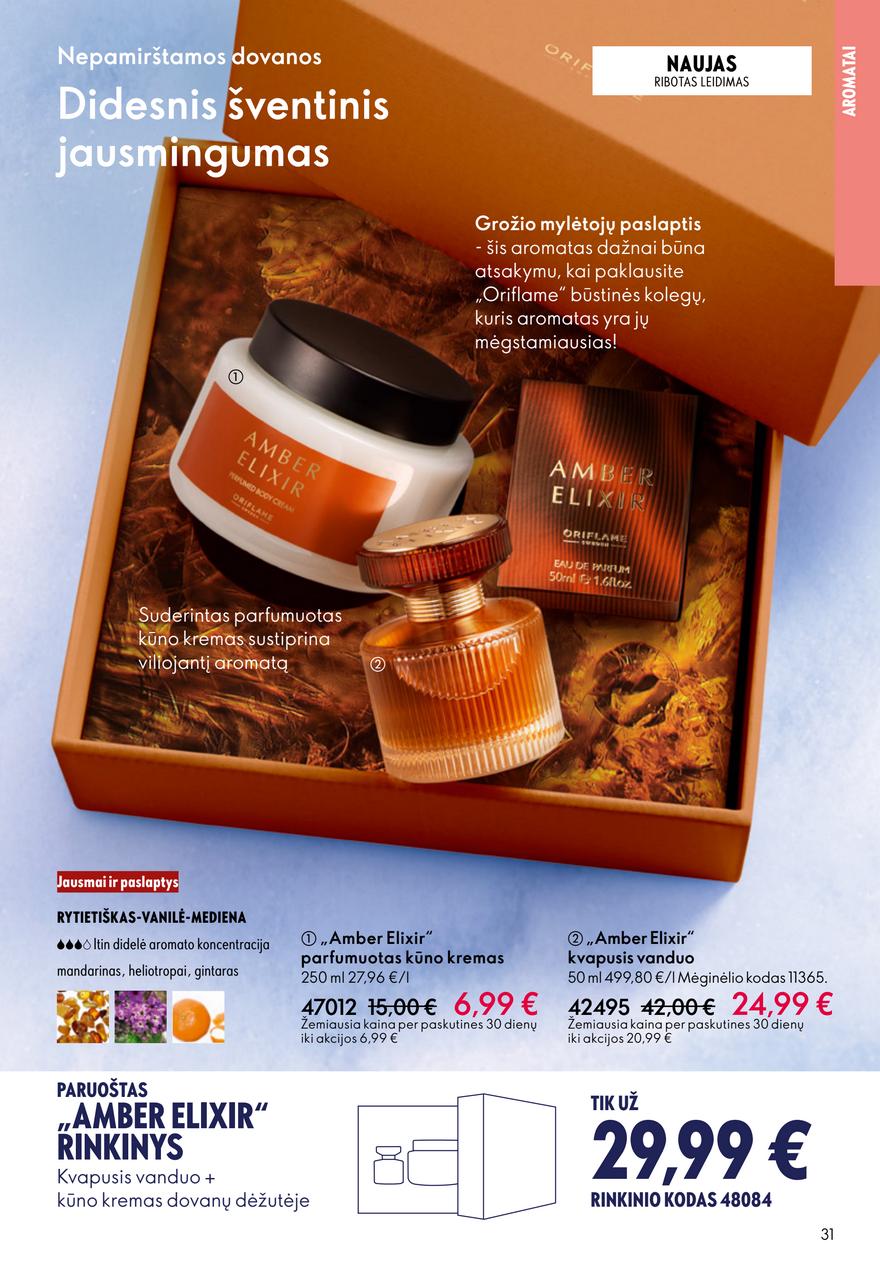 Oriflame katalogas akcijos nuo 
  2025-12-10 iki 
  2025-12-30 | Leidinukas.lt puslapis 31