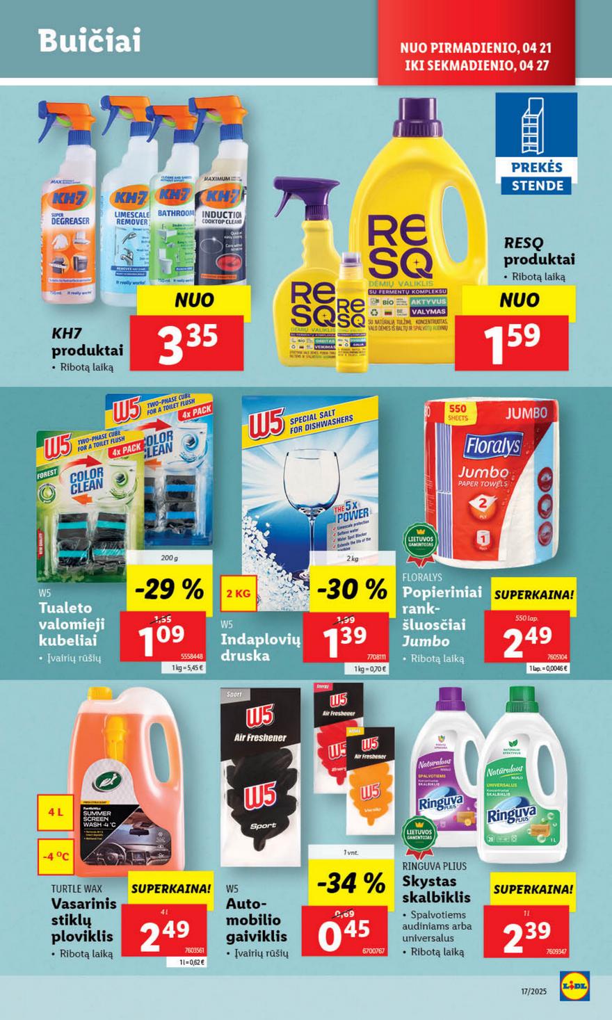 Lidl leidinys naujas akcijos nuo 
  2025-04-21 iki 
  2025-04-27 | Leidinukas.lt puslapis 47