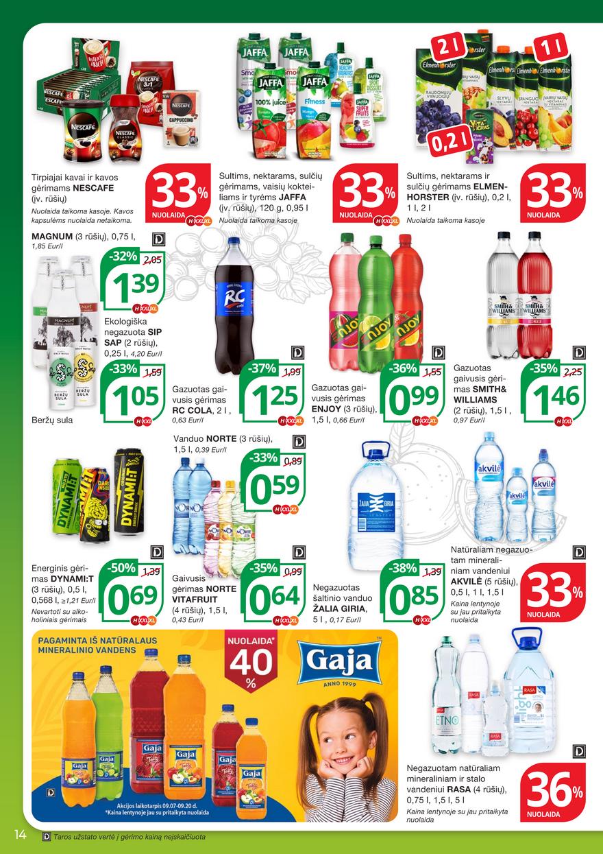 Norfos kaininis leidinys akcijos nuo 
  2023-09-07 iki 
  2023-09-20 | Leidinukas.lt puslapis 14