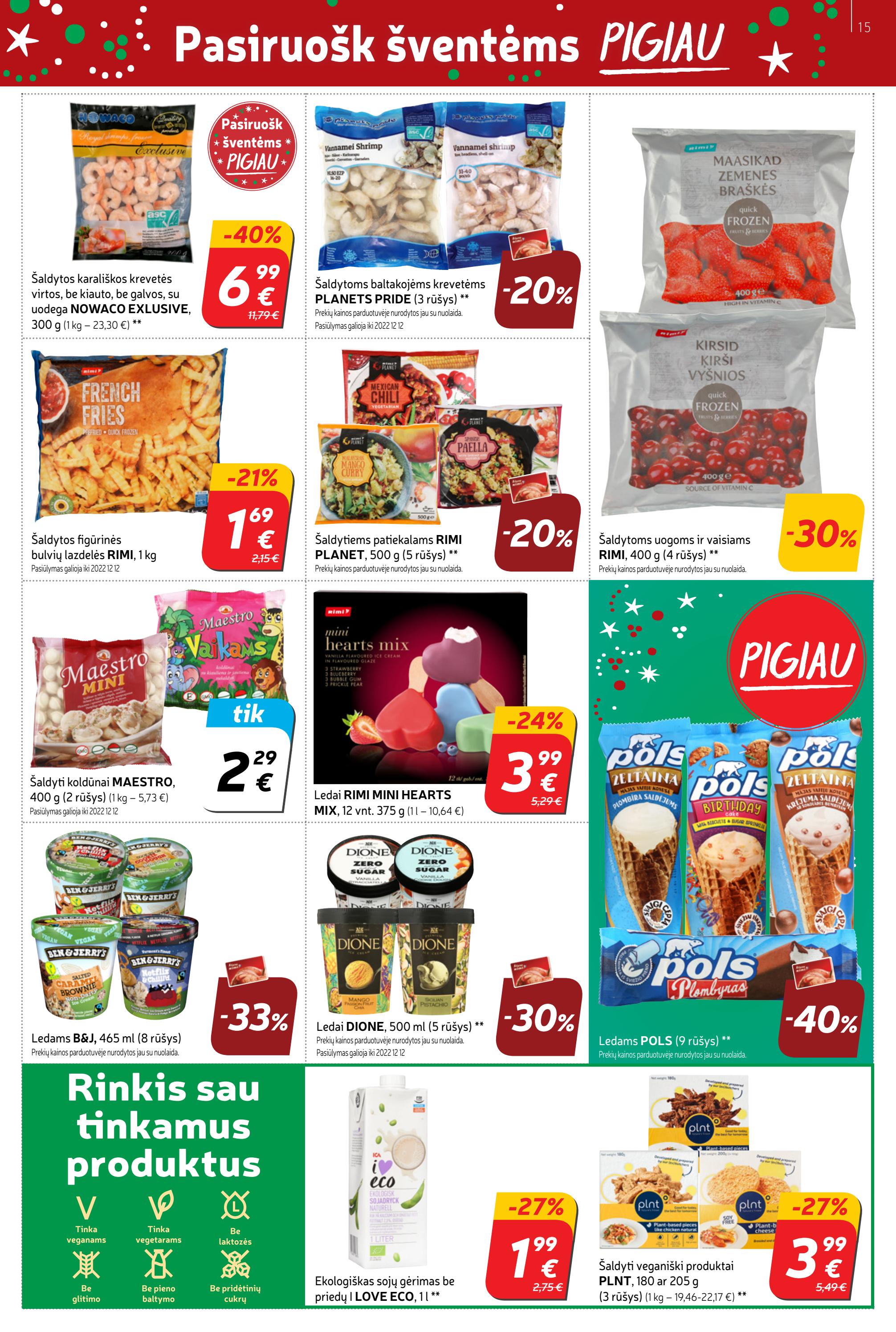 Rimi savaitinis leidinys akcijos nuo 
  2022-11-29 iki 
  2022-12-05 | Leidinukas.lt puslapis 15