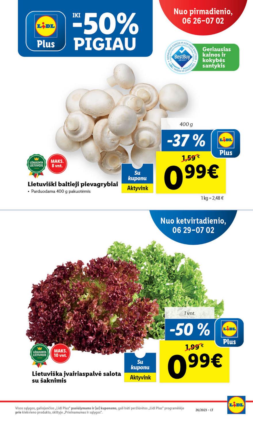 Lidl maisto prekių pasiūlymai akcijos nuo 
  2023-06-26 iki 
  2023-07-02 | Leidinukas.lt puslapis 10