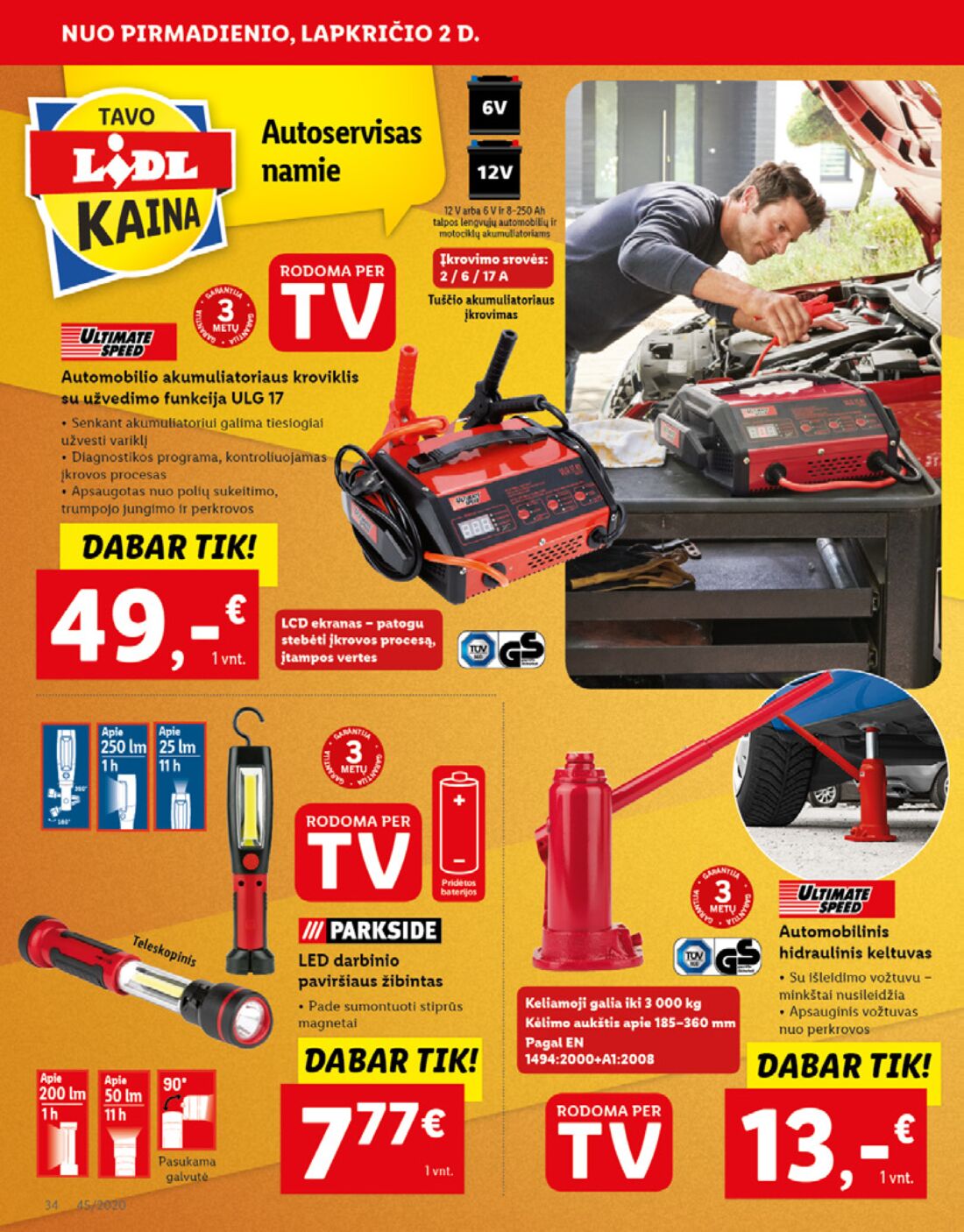 Lidl savaitinis leidinys akcijos nuo 
  2020-11-02 iki 
  2020-11-08 | Leidinukas.lt puslapis 34