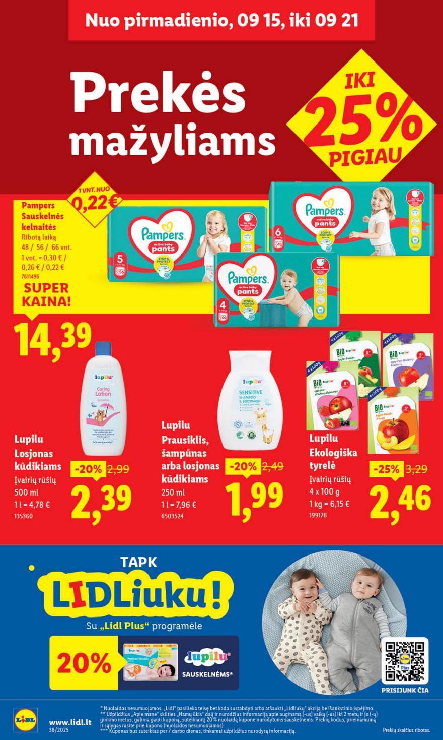 Lidl leidinys akcijos nuo 
  2025-09-15 iki 
  2025-09-21 | Leidinukas.lt puslapis 40
