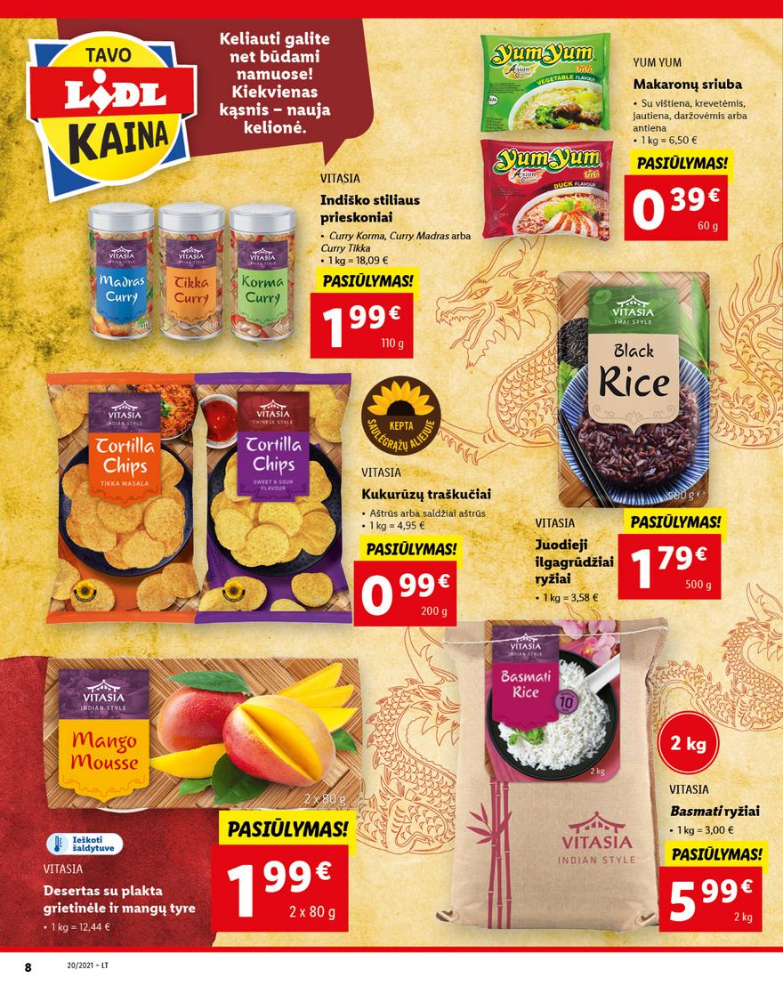 Lidl maisto prekių pasiūlymai akcijos nuo 
  2021-05-17 iki 
  2021-05-23 | Leidinukas.lt puslapis 8