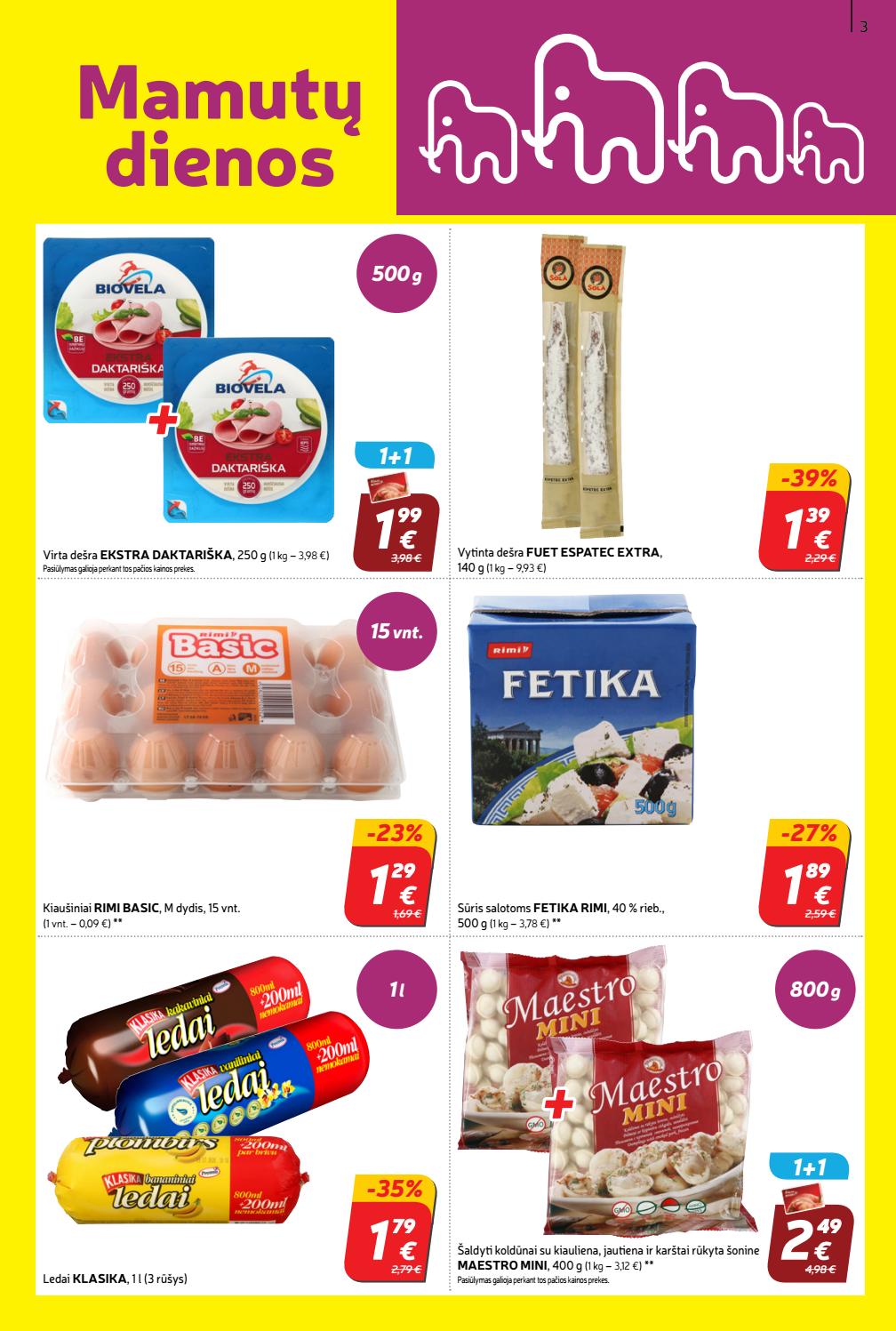 Rimi savaitinis leidinys akcijos nuo 
  2020-01-07 iki 
  2020-01-13 | Leidinukas.lt puslapis 3