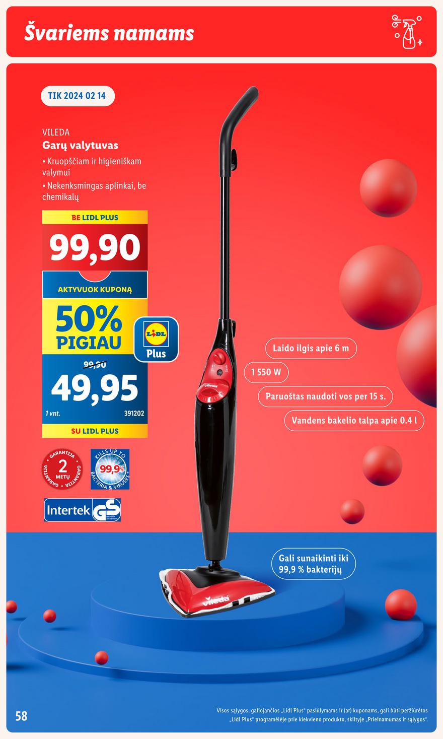 Lidl pasiūlymai akcijos nuo 
  2024-02-05 iki 
  2024-02-11 | Leidinukas.lt puslapis 58