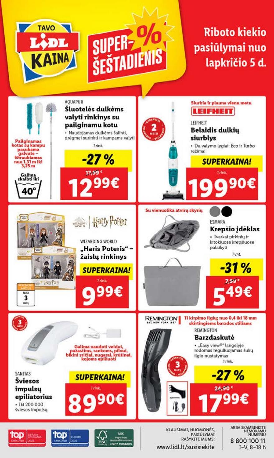 Ldil ne maisto leidinys akcijos nuo 
  2022-10-31 iki 
  2022-11-06 | Leidinukas.lt puslapis 32