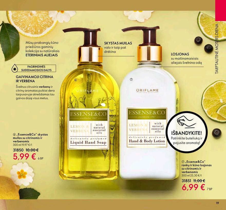 Oriflame katalogas akcijos nuo 
  2022-03-01 iki 
  2022-03-31 | Leidinukas.lt puslapis 19
