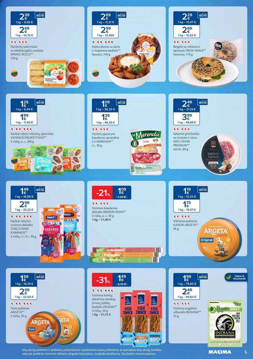 Maxima leidinys akcijos nuo
2025-09-09 iki
2025-09-15 | Leidinukas.lt puslapis 5