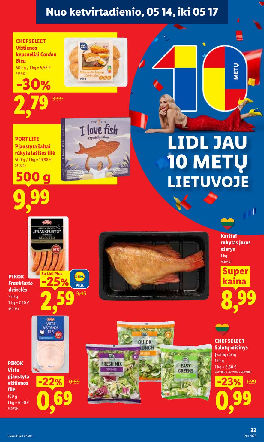 Lidl leidinys akcijos nuo 
  2026-05-11 iki 
  2026-05-17 | Leidinukas.lt puslapis 39