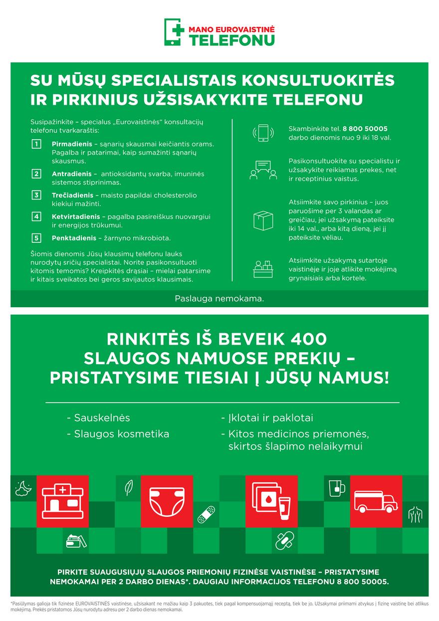 Euro vaistinė leidinys akcijos nuo 
  2022-12-01 iki 
  2022-12-31 | Leidinukas.lt puslapis 38