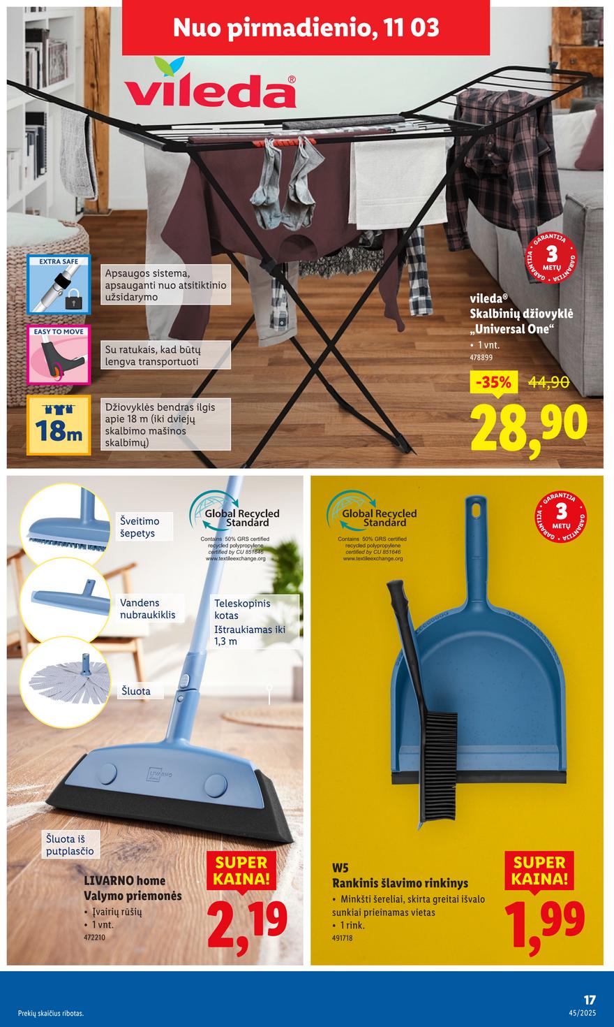 Lidl ne maisto leidinys akcijos nuo 
  2025-11-03 iki 
  2025-11-09 | Leidinukas.lt puslapis 17