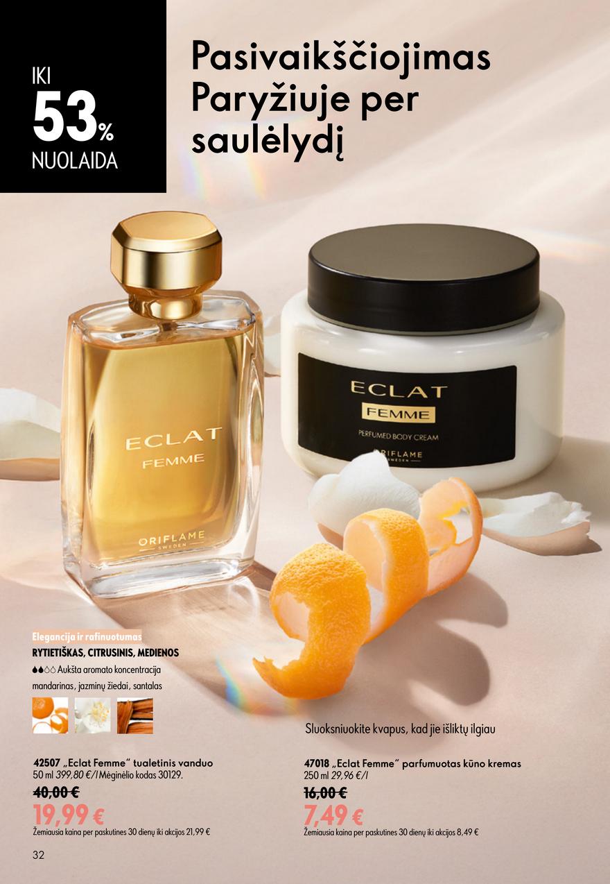Oriflame katalogas akcijos nuo 
  2026-06-24 iki 
  2026-07-14 | Leidinukas.lt puslapis 32
