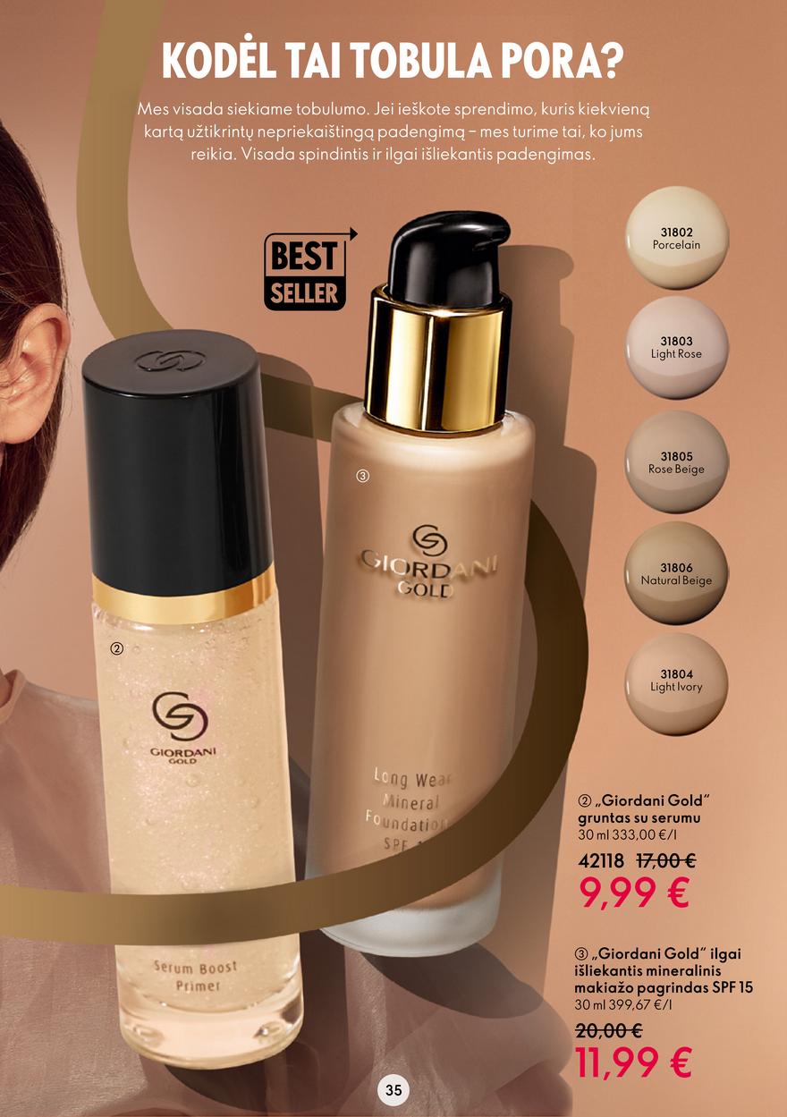 Oriflame katalogas akcijos nuo 
  2023-03-15 iki 
  2023-04-04 | Leidinukas.lt puslapis 35