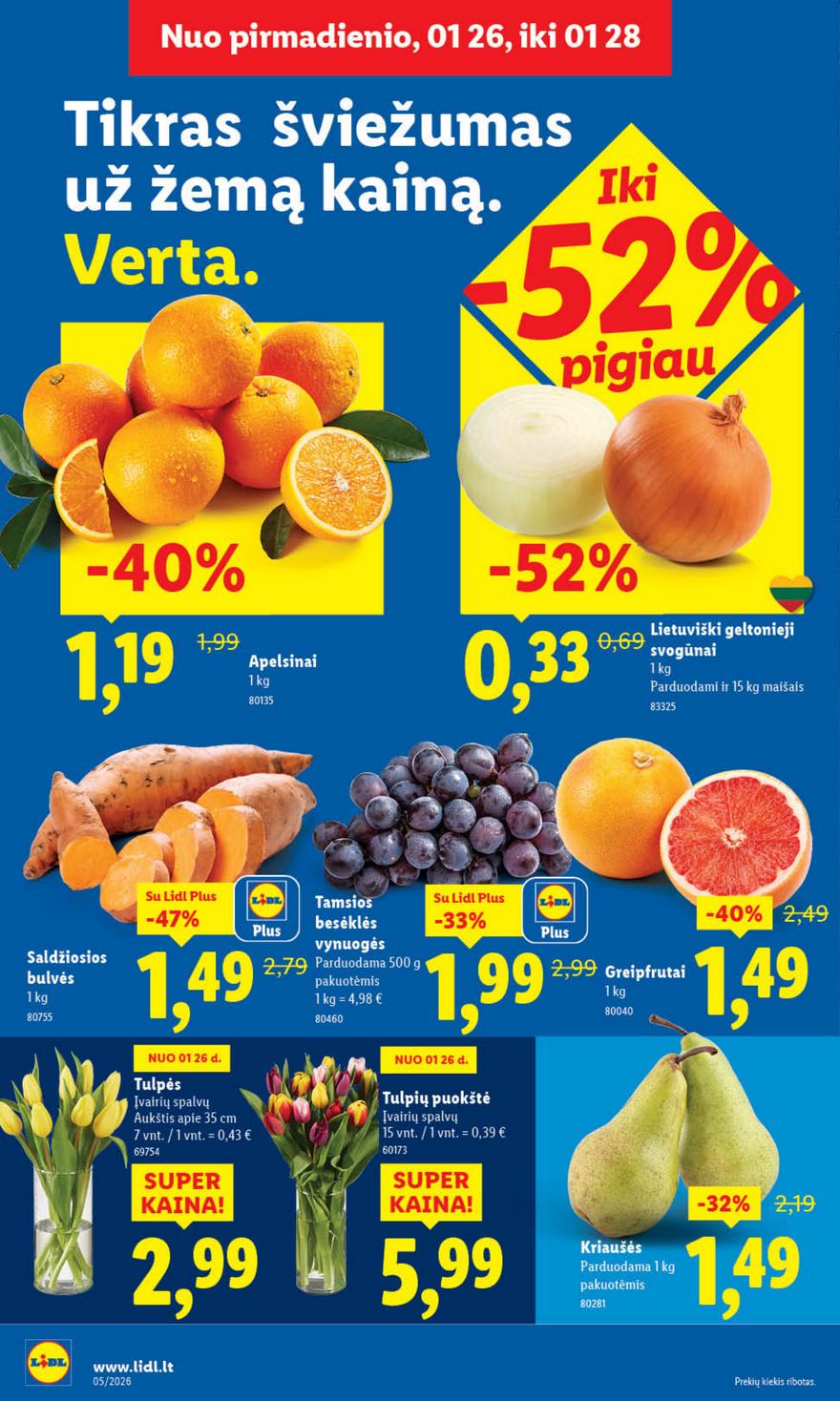 Lidl leidinys naujas akcijos nuo 
  2026-01-26 iki 
  2026-02-01 | Leidinukas.lt puslapis 4