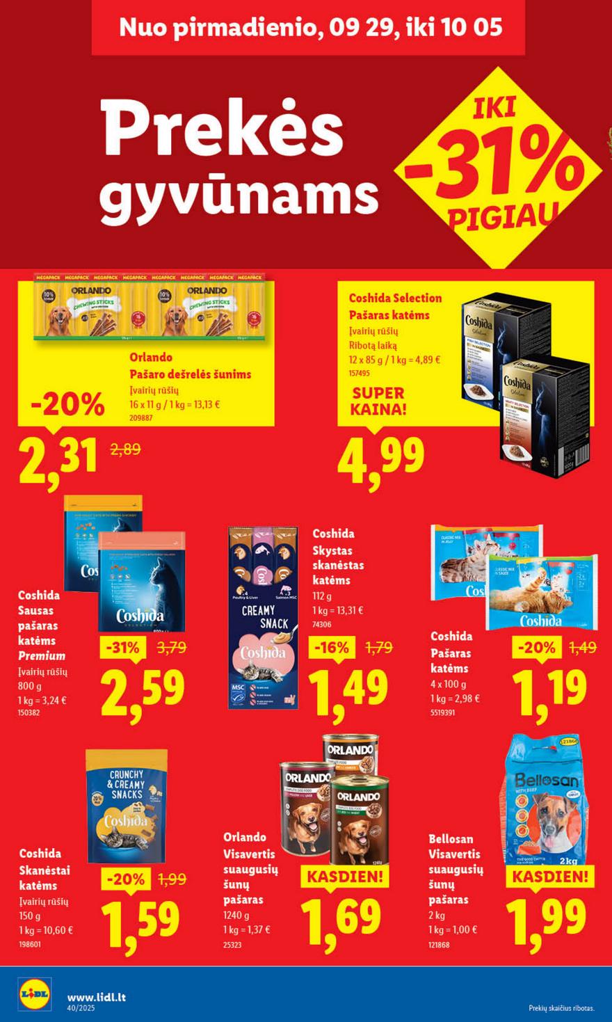 Lidl leidinys akcijos nuo 
  2025-09-29 iki 
  2025-10-05 | Leidinukas.lt puslapis 42