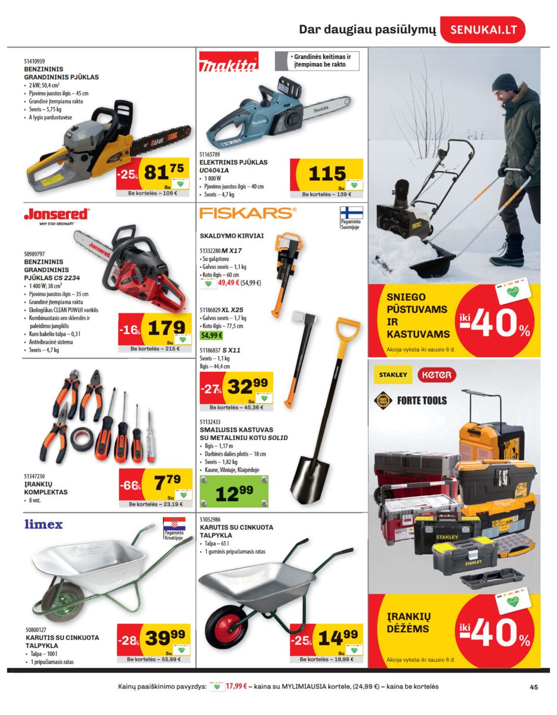 Senukai reklaminis leidinys akcijos nuo 
  2019-12-05 iki 
  2020-01-06 | Leidinukas.lt puslapis 45