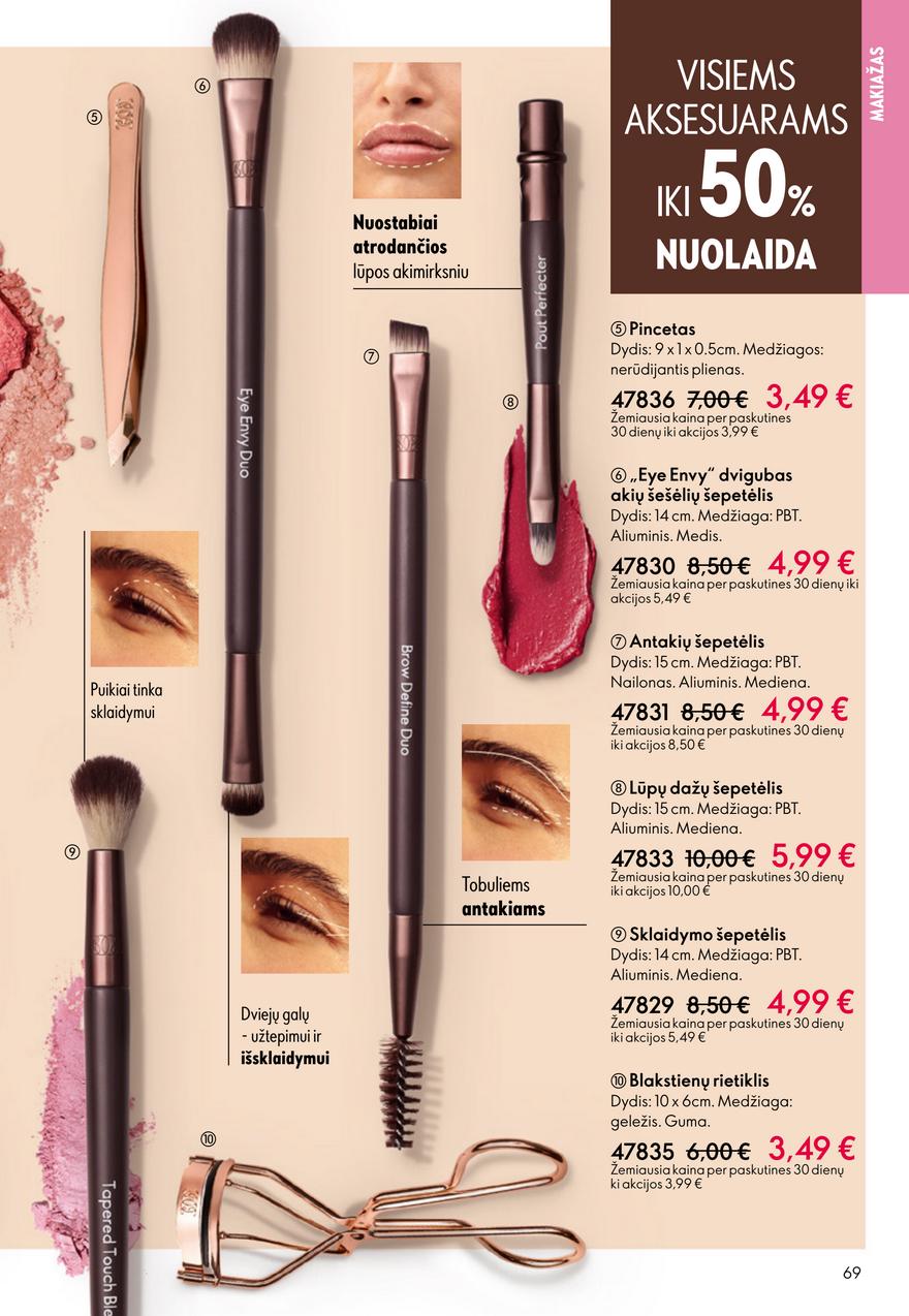 Oriflame katalogas akcijos nuo 
  2026-06-03 iki 
  2026-06-23 | Leidinukas.lt puslapis 69