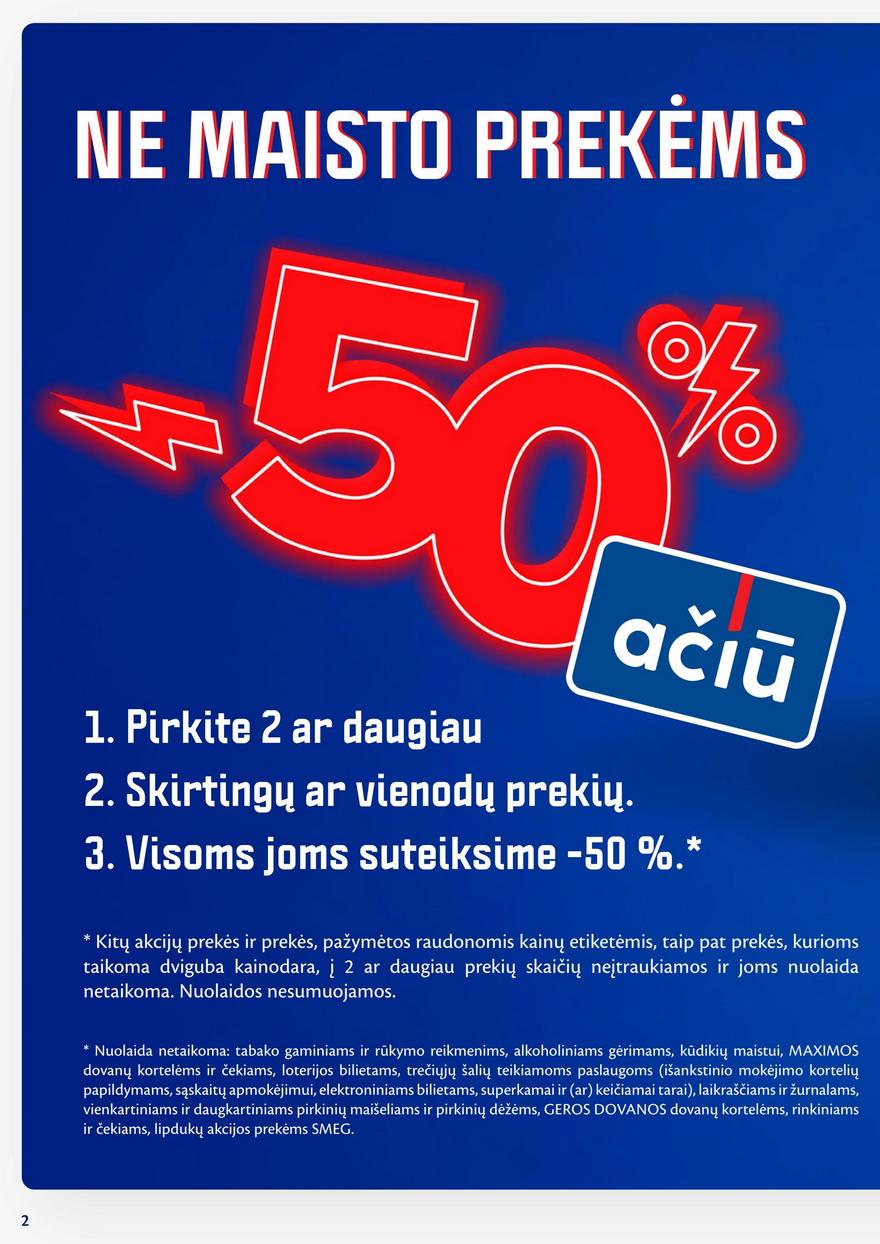 Maxima kaininis leidinys akcijos nuo 
  2023-11-21 iki 
  2023-11-27 | Leidinukas.lt puslapis 2
