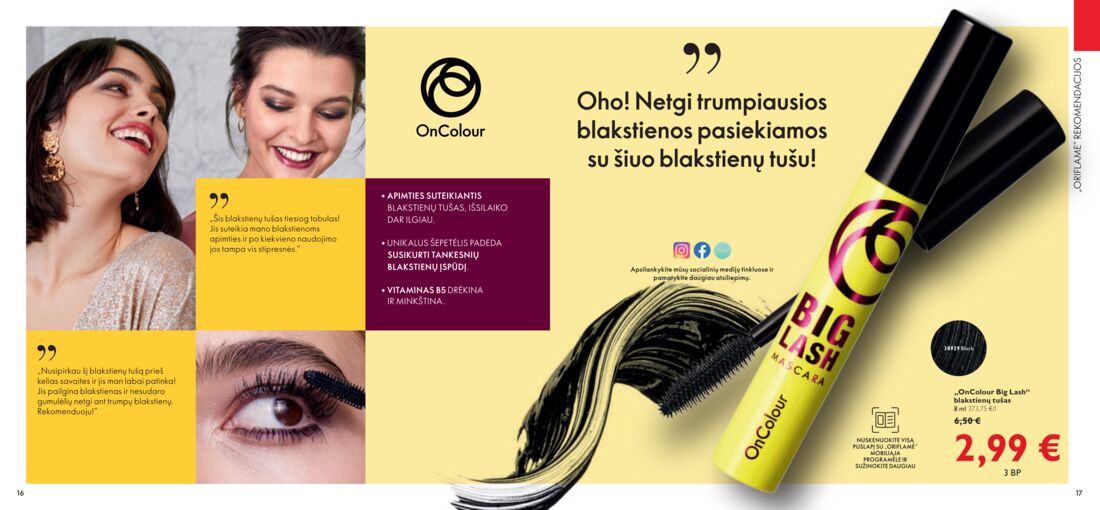 Oriflame katalogas akcijos nuo 
  2020-05-01 iki 
  2020-05-31 | Leidinukas.lt puslapis 9
